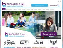 Tablet Screenshot of brookfieldhall.com